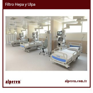 Filtro Hepa para hospitales